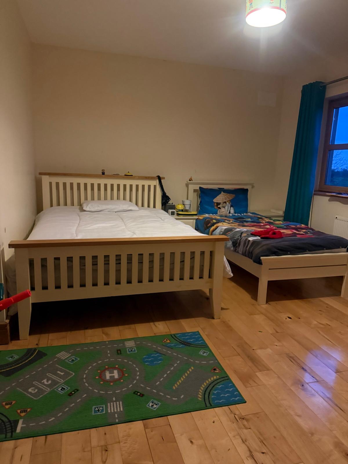 Bedroom reset, top to bottom — after Brilla Home cleaning